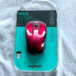 Logitech M325 wireless mouse.